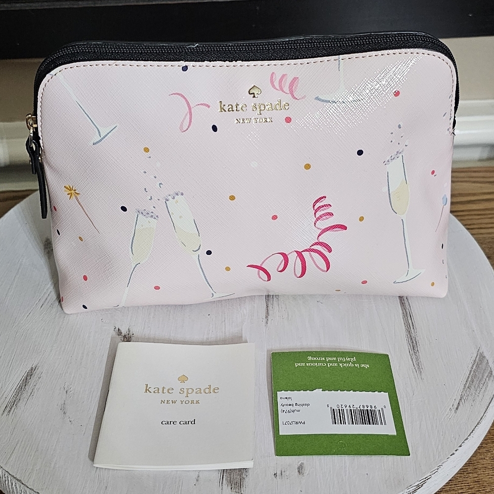 kate spade Cosmetic Bag, NWT